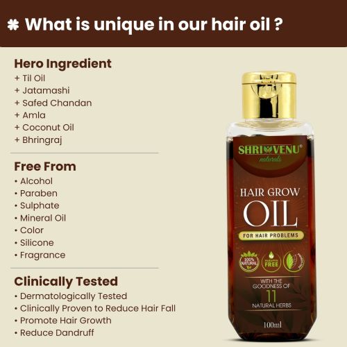 Shrivenu Naturals Ingredients